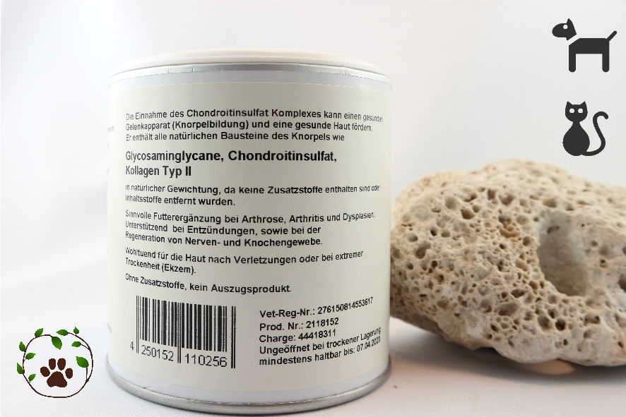 Chondroitin - Rinderknorpelmehl -  unterstützt bei Arthrose