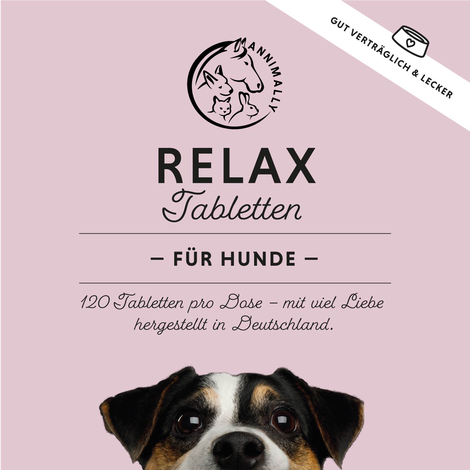 Relax Tabletten - beruhigen ganz natürlich ängstliche Hunde