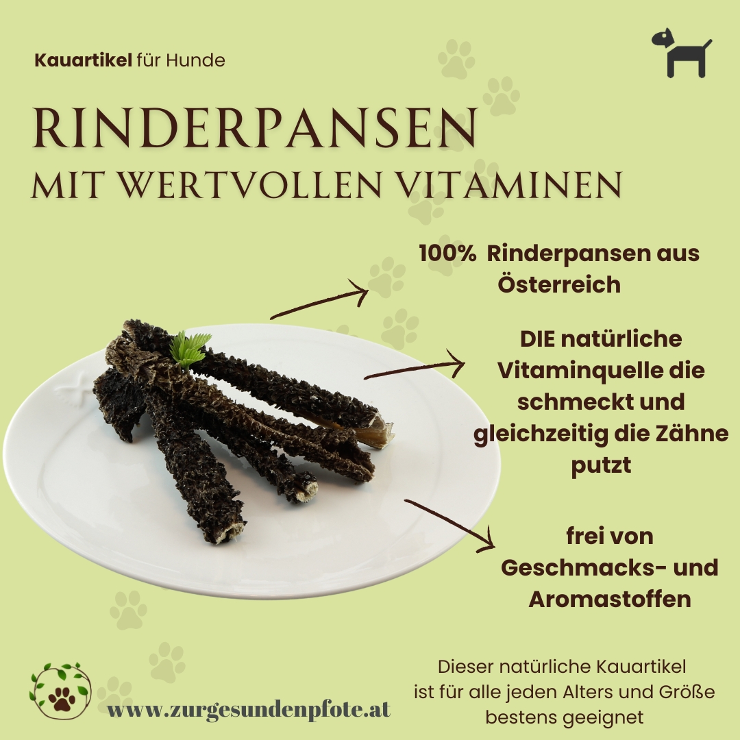 Rinderpansen - gesunder Snack mit wertvollen Vitaminen