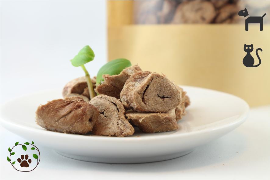 Hühnerherzen gefriergetrocknet - für sensible Katzen