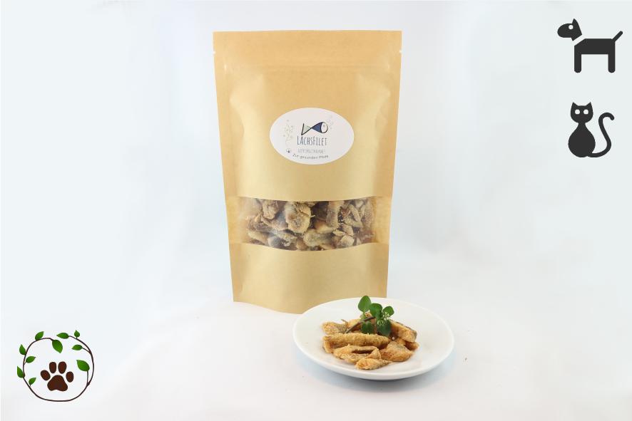 Lachsfilet gefriergetrocknet - für anspruchsvolle Katzen