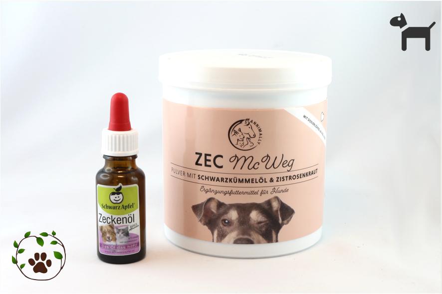 Natürliches Anti Zecken Set für Hunde