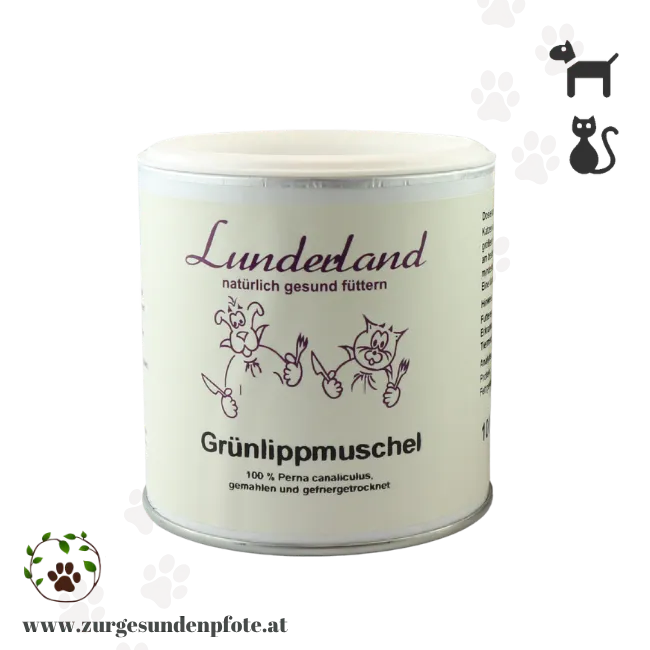 Grünlippmuschelpulver für Katzen