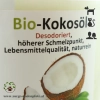 Detailbild vom Etikett von dem Biokokosöl für Hunde