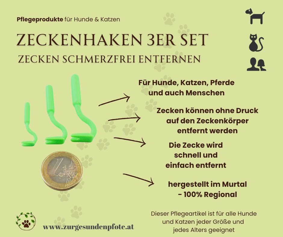 Zeckenhaken für Katzen - sicher, einfach und schmerzlos