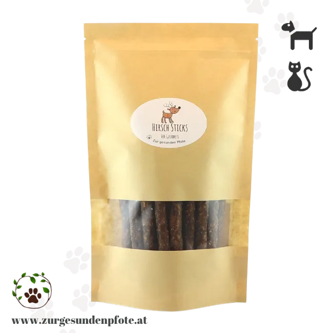 Hirsch Sticks - für die Gourmets unter den Katzen