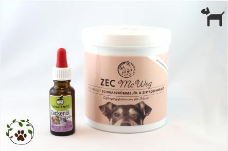 Natürliches Anti Zecken Set für Hunde